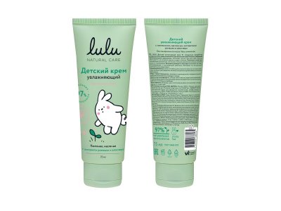 Детский крем Lulu увлажняющий с 0 мес., 75мл 1-00486881_2