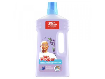 Жидкость моющая Mr. Proper для полов и стен лавандовое спокойствие, 1 л 100184026
