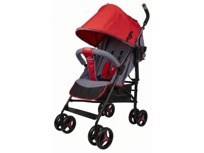 Коляска Winson Toddler красно-серый 100480151