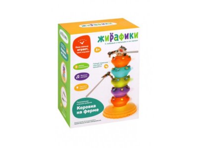 Игра магнитная Жирафики Коровка на ферме, звук.эфф. 1-00486906_2