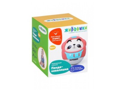 Игрушка Жирафики Панда-неваляшка, музыкальная 1-00486908_2