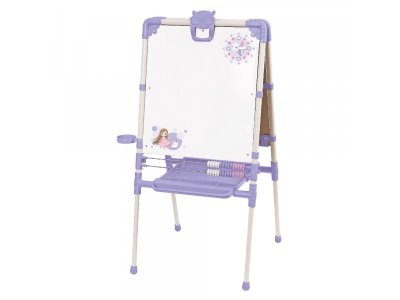 Доска знаний Nika Kids мольберт двусторонний сиреневый 100487352