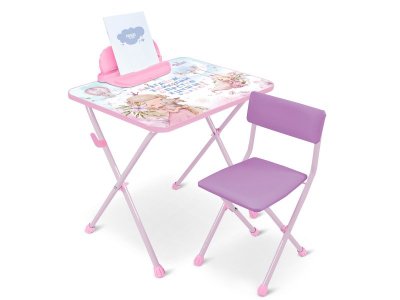 Комплект детской мебели Nika Kids Маленькая принцесса-3 розовый 100487353