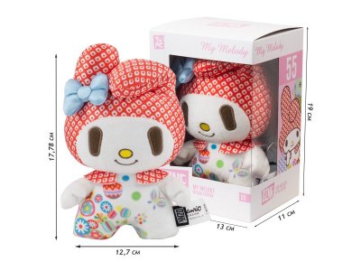 Мягкая игрушка YuMe Хелло Китти и друзья Моя Мелодия 1-00487430_4