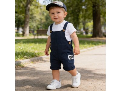 Комплект Palloncino Active футболка и комбинезон 1-00471714_18