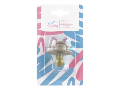 Пустышка Just lubby с круглым соском, латекс, 0+ мес. 1-00372615_11