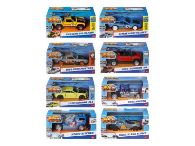 Машинка Hot Wheels Pull-Back Speeders, инерц., металл 1:43 в ассорт. 100488278