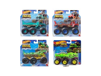 Машинка Hot Wheels Monster Trucks Монстр Трак, металл/пластик 1:64 в ассорт. 100488279