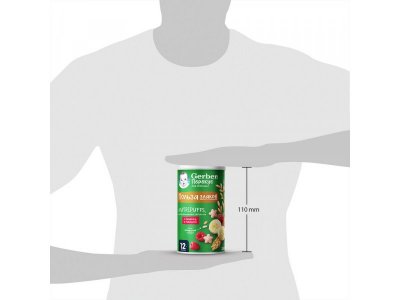 Звездочки Gerber Nutripuffs Organic рисово-пшеничные, банан и малина, 35г 1-00488522_3