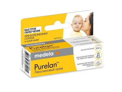 Крем для сосков Medela Purelan ланолиновый, 7 г 1-00313412_7