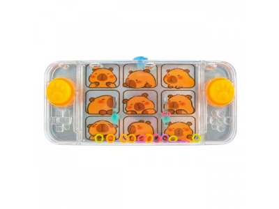 Игрушка KiddiePlay Игра с колечками: Капибара, 2 кнопки 1-00489425_7
