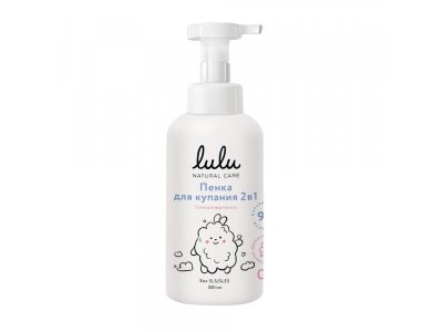 Пенка для купания Lulu 2в1, 500мл 1-00489709_2