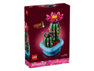 Конструктор LEGO Botanicals Цветущий кактус в горшке, 482 дет., 11509 1-00490034_3