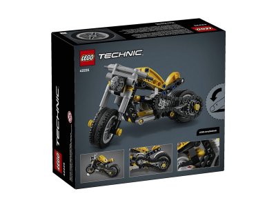 Конструктор LEGO Technic Жёлтый мотоцикл, 151 дет., 42212 1-00490037_2