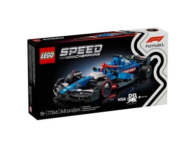 Конструктор LEGO Speed Champions Гоночный автомобиль Формула-1 Visa Cash App RB VCARB 01, 248 дет., 100490050