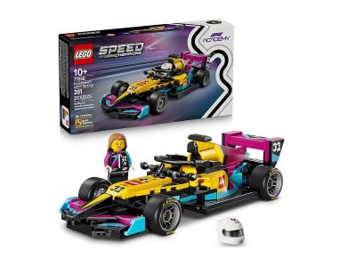 Конструктор LEGO Speed Champions Гоночный автомобиль Академии Формулы-1, 201 дет., 77258 100490063