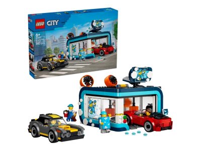 Конструктор LEGO City Проездная автомойка, 583 дет., 60497 100490100