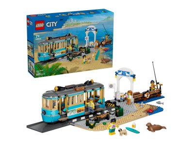Конструктор LEGO City Классический пляжный трамвай, 693 дет., 60506 100490101