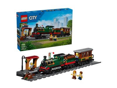 Конструктор LEGO City Ретро‑паровоз, 575 дет., 60511 100490102