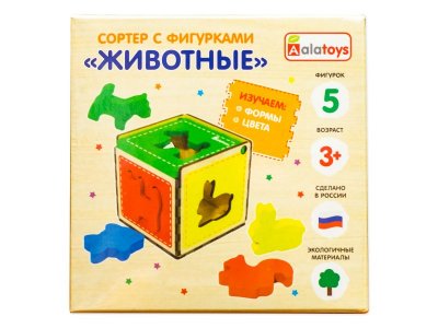 Сортер Alatoys Животные 100490136