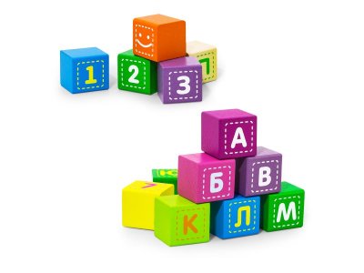 Кубики Alatoys Азбука 1-00490143_2