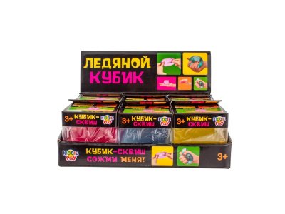 Сквиш KiddiePlay Кубик-антистресс, мальтоза 1-00490121_3