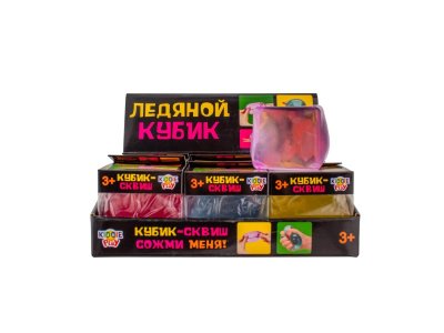 Сквиш KiddiePlay Кубик-антистресс, мальтоза 1-00490121_5