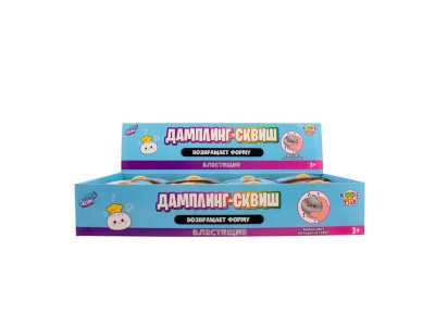Сквиш KiddiePlay Дамплинг c мордочкой 1-00490123_3
