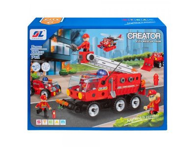 Конструктор Maya Toys Пожарная служба 7 в 1 100490177