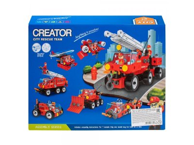 Конструктор Maya Toys Пожарная служба 7 в 1 1-00490177_2
