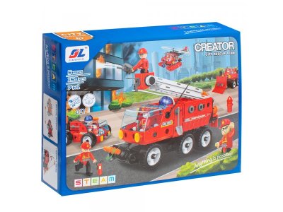 Конструктор Maya Toys Пожарная служба 7 в 1 1-00490177_3