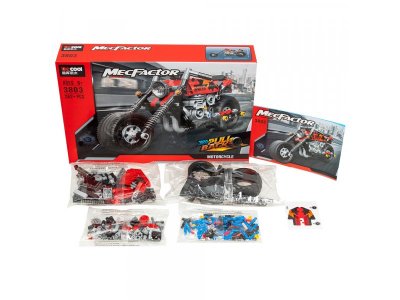 Конструктор Maya Toys Мотоцикл, 262 дет. 1-00490181_5