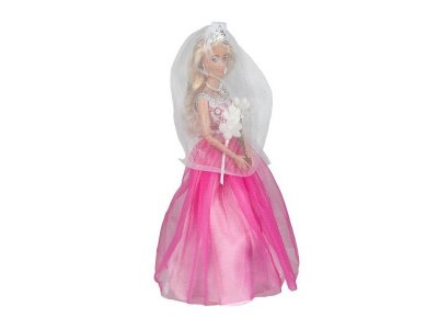 Кукла Карапуз София, невеста, руки и ноги сгиб., акс., 29см 1-00490248_4