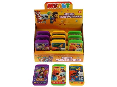 Развивающая игрушка Умка Мини-телефончик Мульт, Ми-ми-мишки, сказочный патруль 1-00490316_2