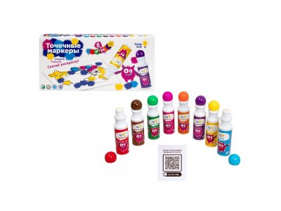 Точечные маркеры Genio kids-Art, 8 шт. 1-00489347_2