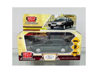 Модель Технопарк автомобиль LADA-2114 Samara, металл, 12см 100490736
