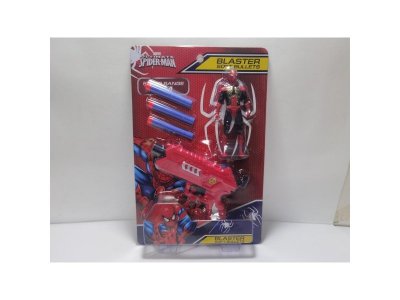 Бластер Shantou Huada Toys Imp&Exp trading Co., LTD Spider-man, мягкие пули 1-00490747_1
