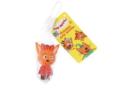 Игрушка для ванны Капитошка: Три Кота, в сетке 100490764