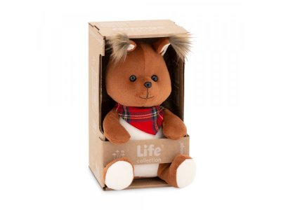 Мягкая игрушка Orange toys Life Бельчонок Шустрик, 20см 1-00490351_2