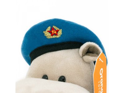 Мягкая игрушка Orange toys Бегемот: ВДВшник, 20см 1-00490363_5