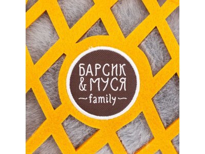 Мягкая игрушка Orange toys Кот Барсик в сумке, 35см 1-00490384_4