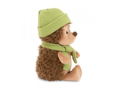 Мягкая игрушка Orange toys Life  Ёжик Колюнчик: в зелёной шапке, 15см 1-00490389_3