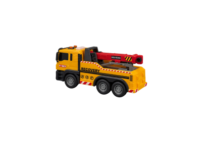 Машинка Funky Toys Городская техника: Автовоз с подъемным краном, свет/звук, 29см 1-00490222_2