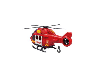 Машинка Funky Toys Городская служба: Пожарный вертолет, свет/звук, 32см 1-00490233_2