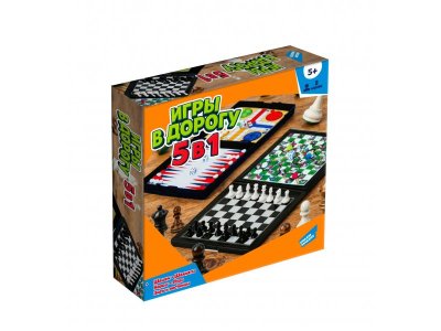 Игра настольная Dream Makers - Board Games Шахматы 5 в 1 магнитные 100491468