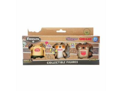 Набор коллекционных фигурок Fugglers Серия 4 Смущенный Монстр, Чилловый Медведь, Пушистый Квадрат, 3 1-00491295_2