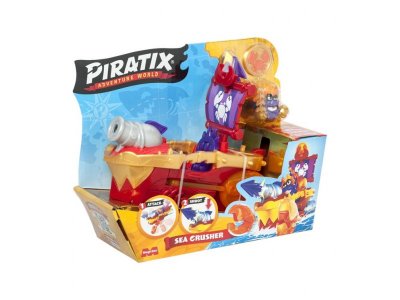 Набор игровой Piratix Пиратский корабль Повелитель морей 100491273