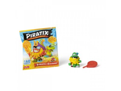 Фигурка-сюрприз Piratix Охотники за сокровищами, 1 фигурка, 1 акс., 4 см 100491274