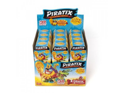 Фигурки-сюрприз Piratix Охотники за сокровищами, 2 фигурки, 2 акс., 4 см 1-00491275_2