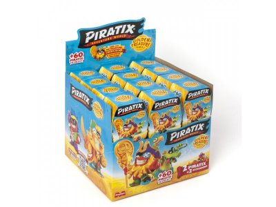 Фигурки-сюрприз Piratix Охотники за сокровищами, 2 фигурки, 2 акс., 4 см 1-00491275_9